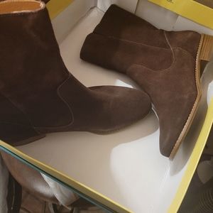 Jack Rogers Brown ankle boots